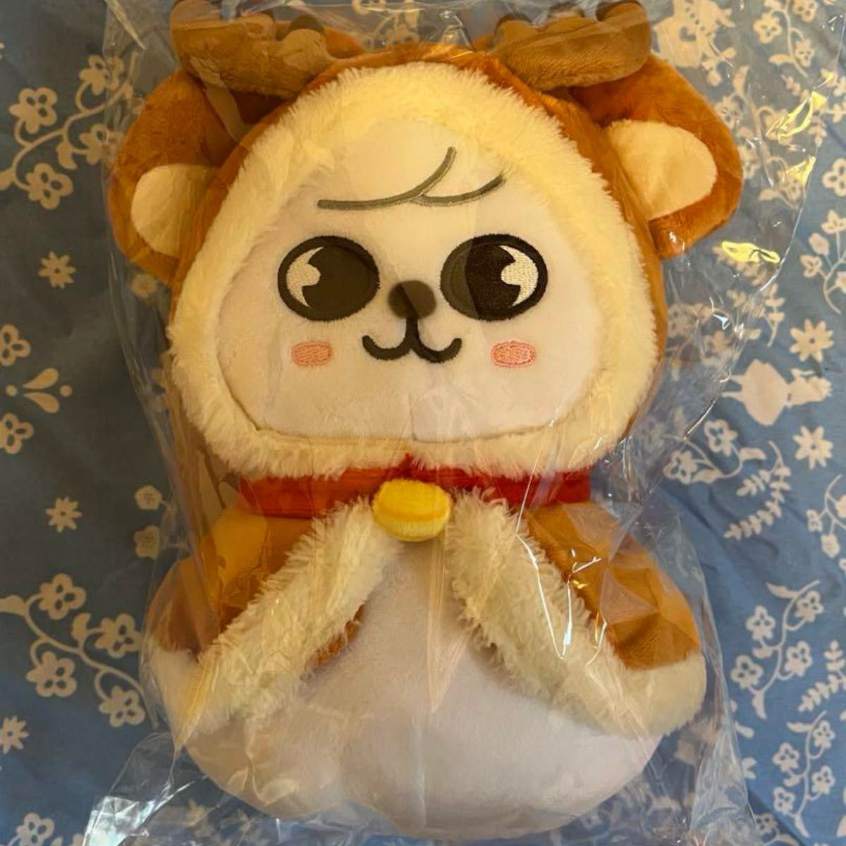 スキズ クリスマス ポップアップ パピーム ぬいぐるみ 雪だるま