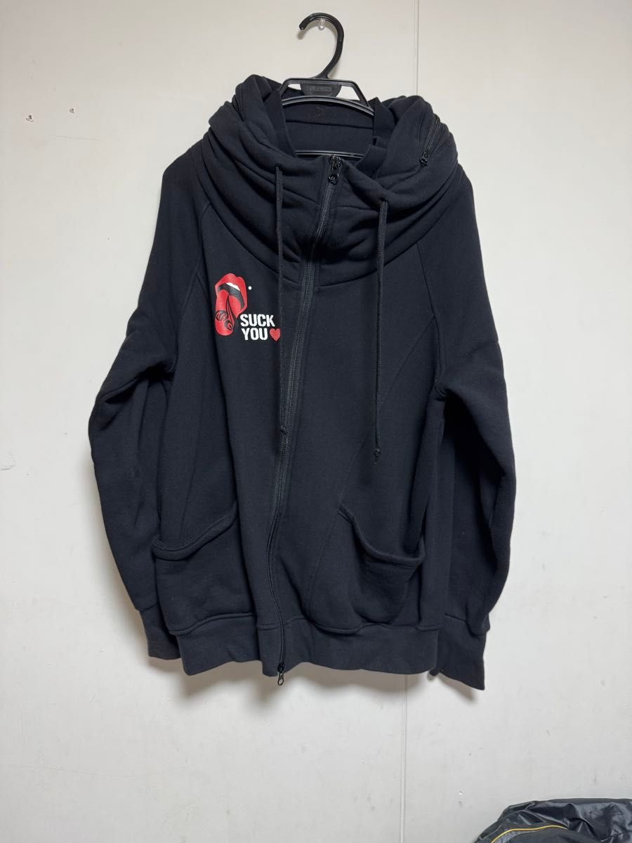 Acid Black Cherry ボリュームネック パーカー ブラック｜Yahoo!フリマ