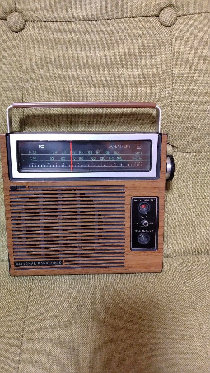 ナショナルRF-720…昭和のラジオ動作します｜Yahoo!フリマ（旧PayPay