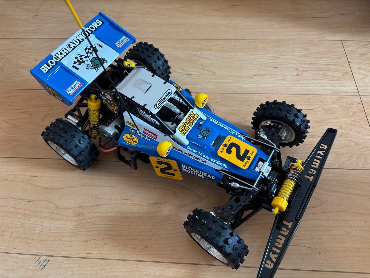 タミヤ ホットショットⅡ ／ワイルドワンオフローダー BLOCKHEAD