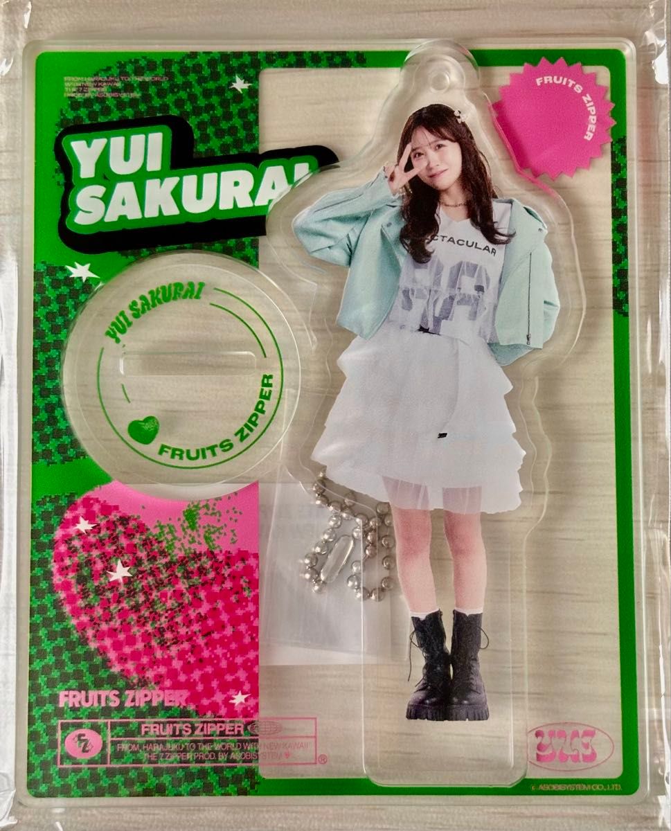 FRUITS ZIPPER 櫻井優衣 アクスタ NEWKAWAII SPORTS edition｜Yahoo