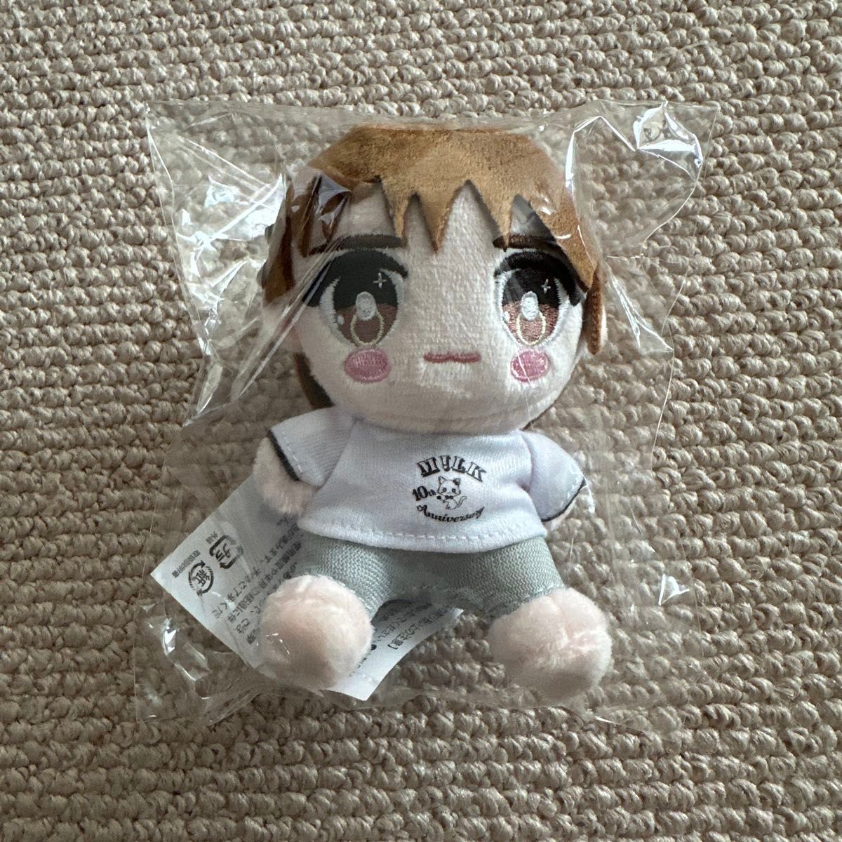 体操着みたいなぬいぐるみ 山中柔太朗 M!LK 山中柔太朗 ぬいぐるみ