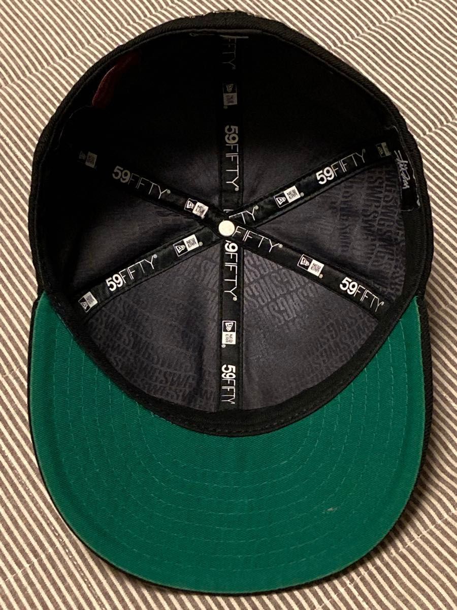 超希少 STUSSY x SWAGGER x NEW ERA SWAGGER12周年記念 キャップ 7 1/4