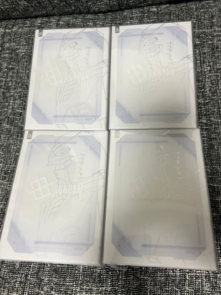 ガンダムカードゲーム リミテッド4BOX Ver β 新品未開封 シュリンク