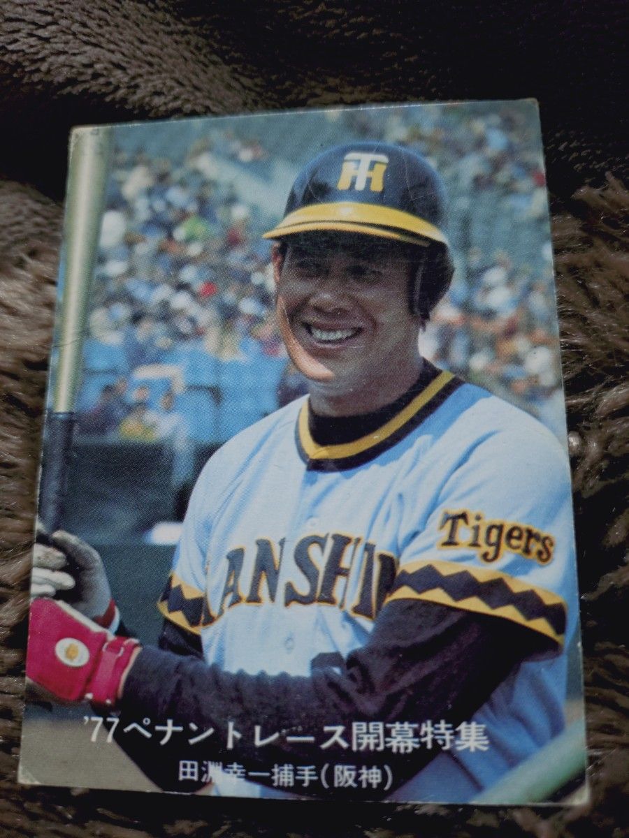 カルビー プロ野球カード '77セ・パ ライバル選手シリーズ2枚