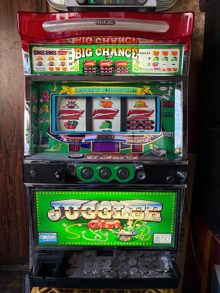 初代ジャグラーガール実機｜Yahoo!フリマ（旧PayPayフリマ）