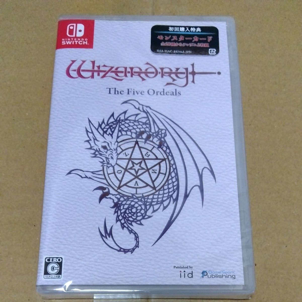 Wizardry外伝 五つの試練 初回特典付き Switch ウィザードリィ 新品未