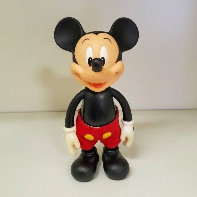 ミッキー フィギュア ソフビ ディズニー ビンテージ レトロ ミッキー