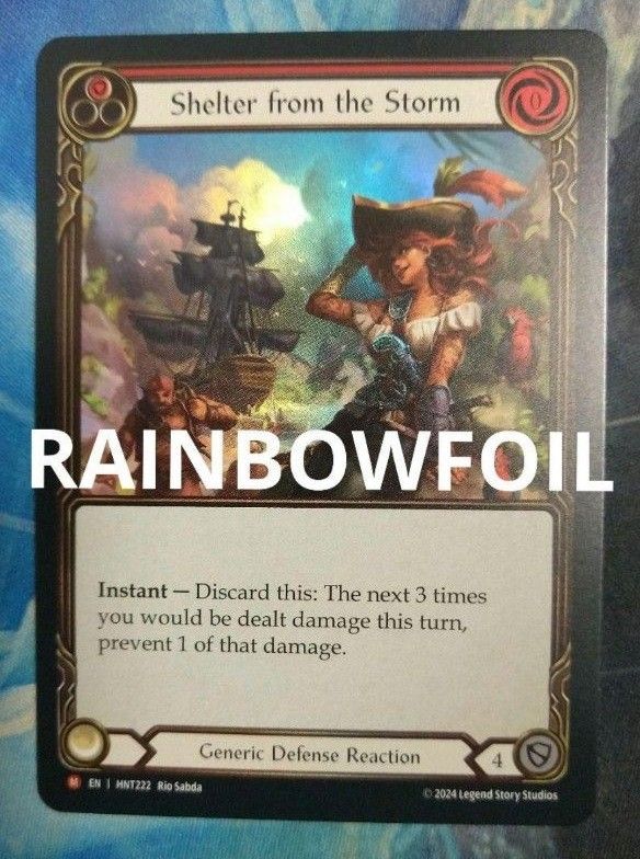 FaB 嵐からの避難/Shelter from the Storm 英語 FAB Shelter from the