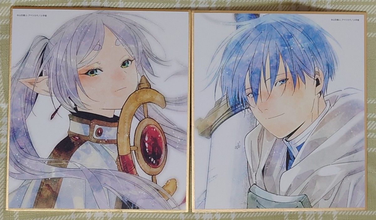 葬送のフリーレン 色紙 初回生産限定版 Blu-ray特典 フリーレン