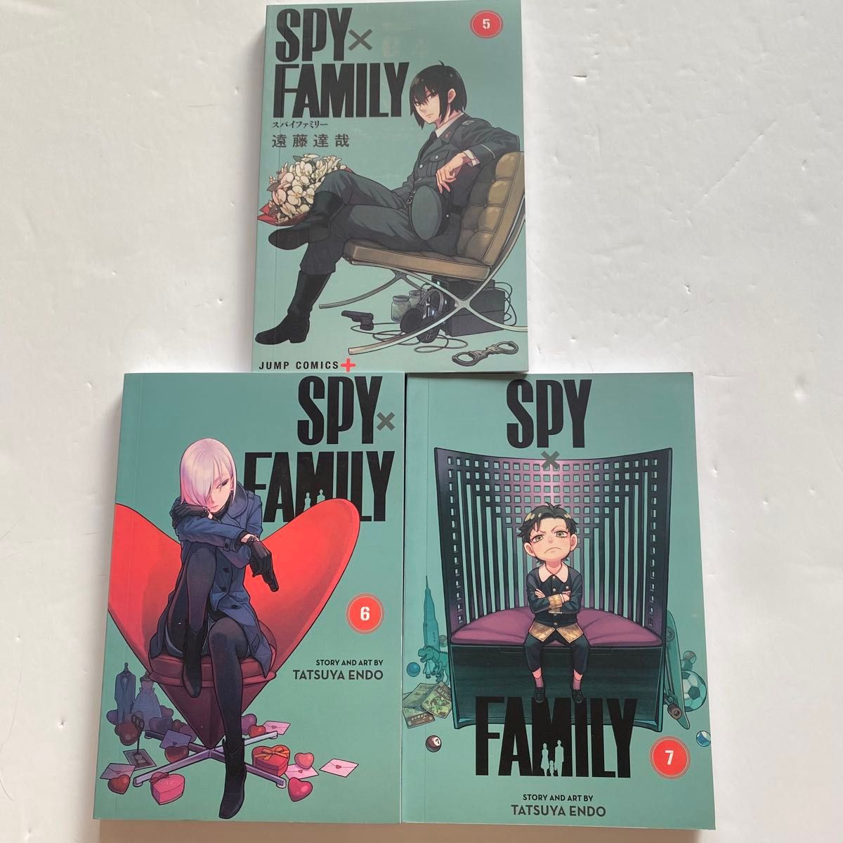 spy×family 英語 まんが1〜7巻 海外版 洋書 スパイファミリー｜Yahoo