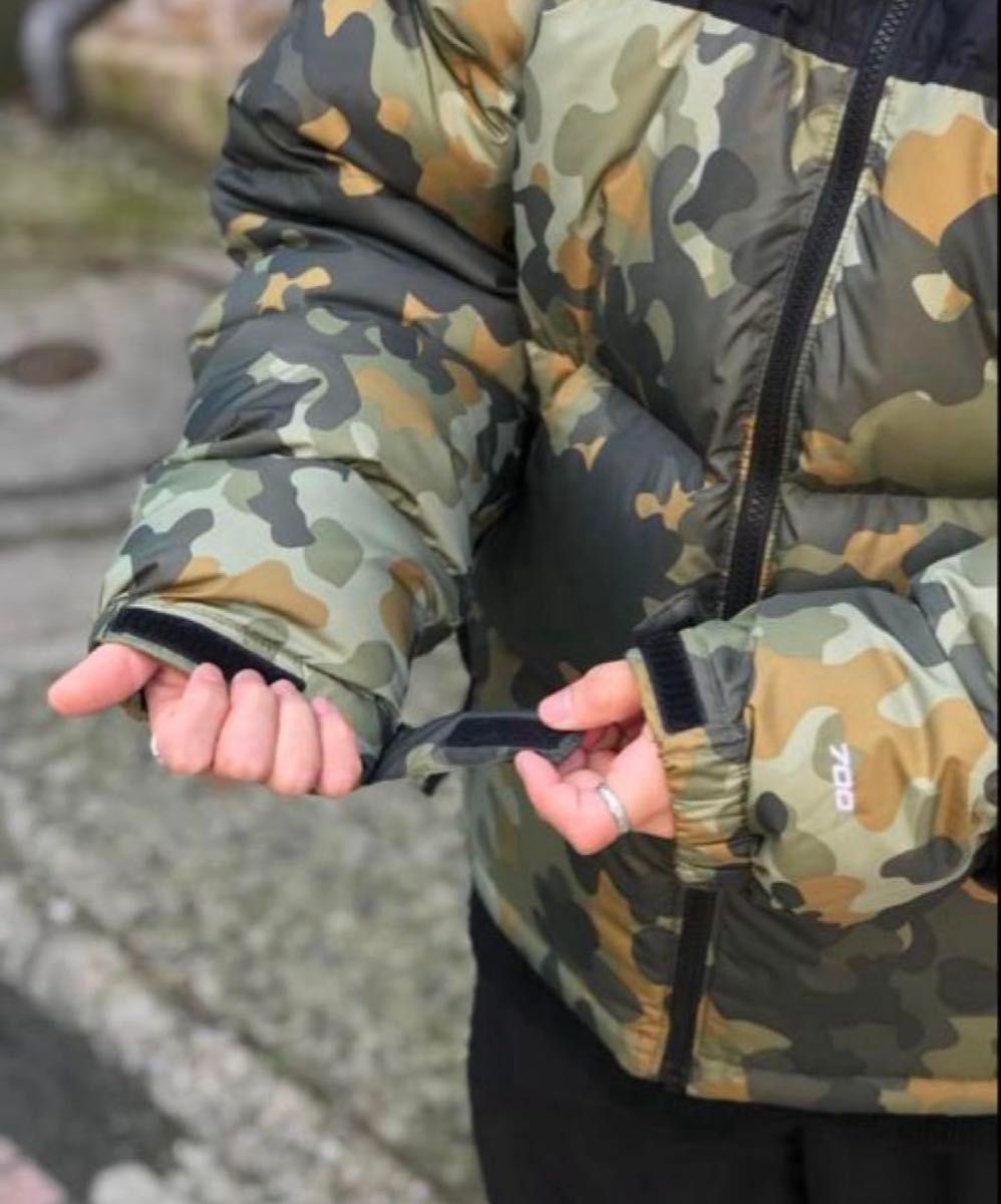 The North Face 1996 Retro Nuptse Jacket Supreme 迷彩 カモ ダウン