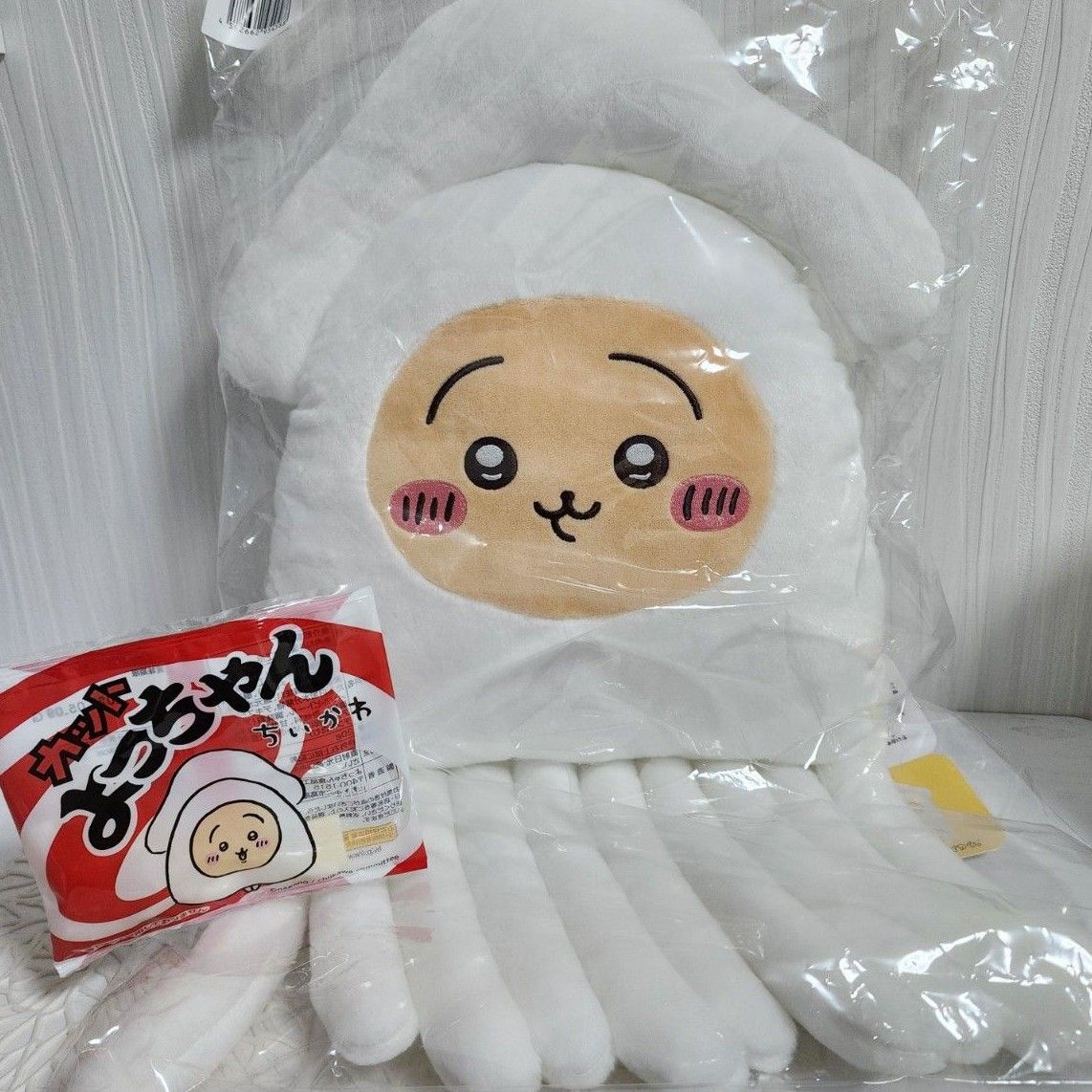 ちいかわ たこいか くじ BIG イカ クッション B賞 うさぎ たこイカ