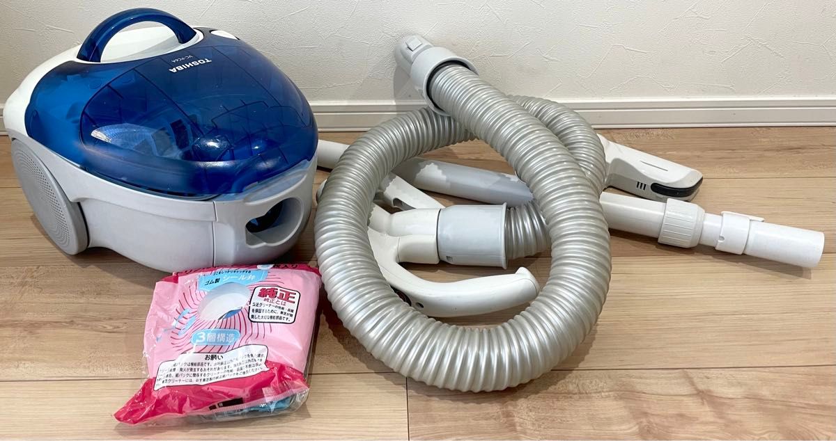 TOSHIBA VC-PC6A(L) 東芝 キャニスター型紙パック式掃除機 掃除機 紙