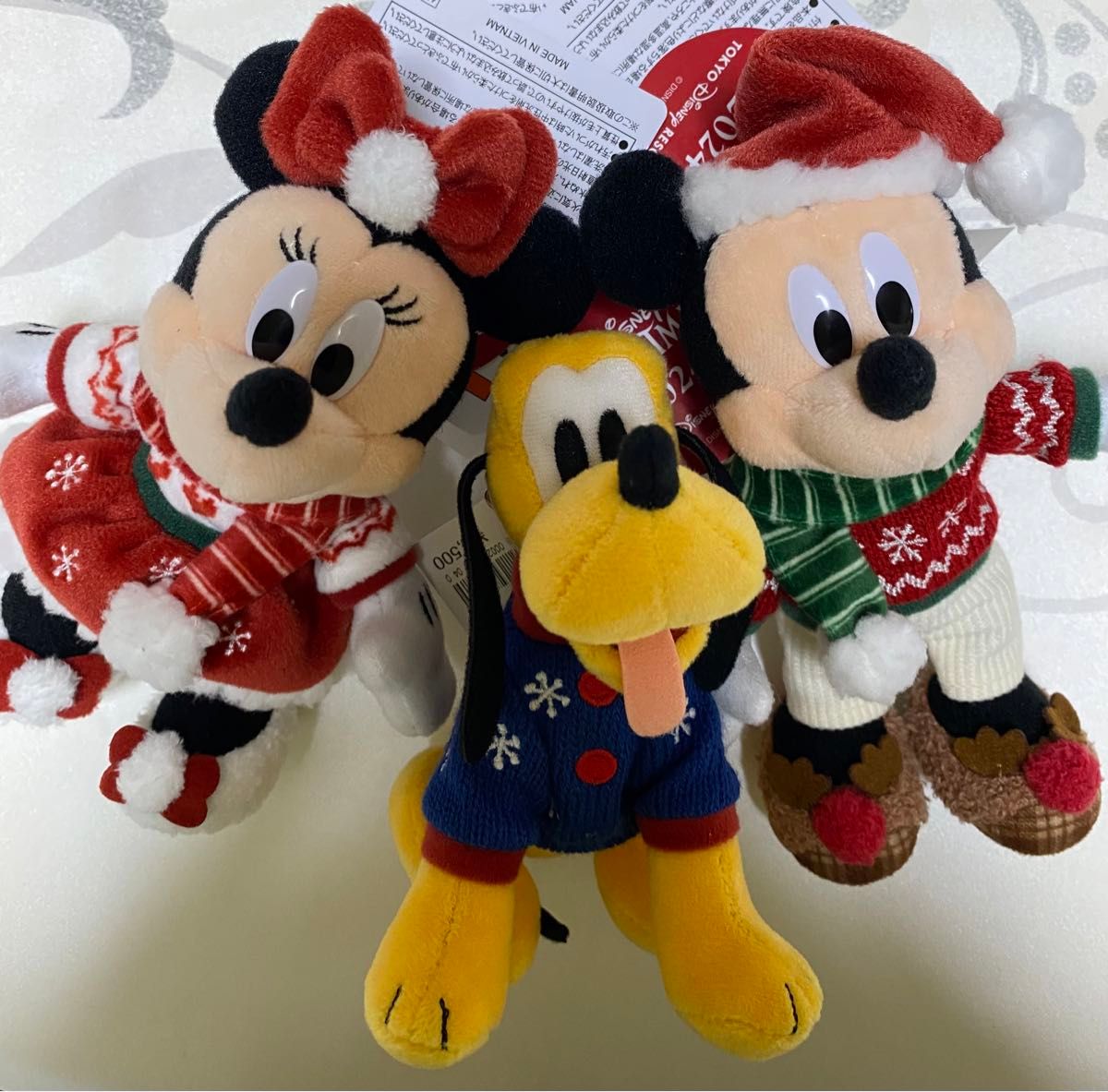 ぬいぐるみバッジ ぬいば ミッキー ミニー プルート Disney 東京