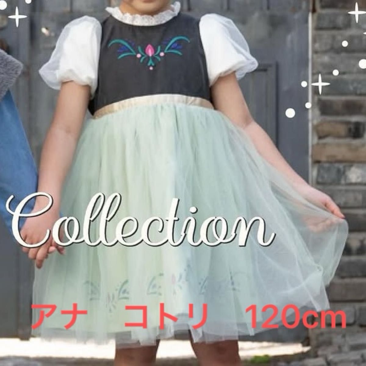 アナ雪 アナ ワンピース コトリ 120cm 新品 未使用 タグ付き