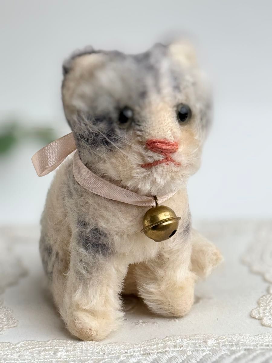 シュタイフ susi ネコ スージー ぬいぐるみ 184]アンティーク