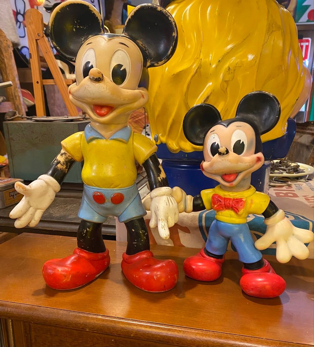 レドラプラスチック ディズニー ミッキーマウス ラバードール 36cm