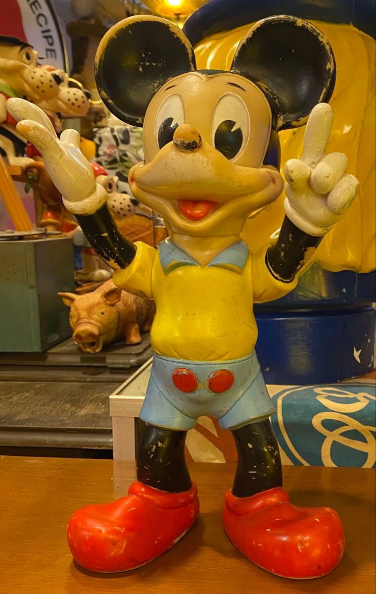 レドラプラスチック ディズニー ミッキーマウス ラバードール 36cm