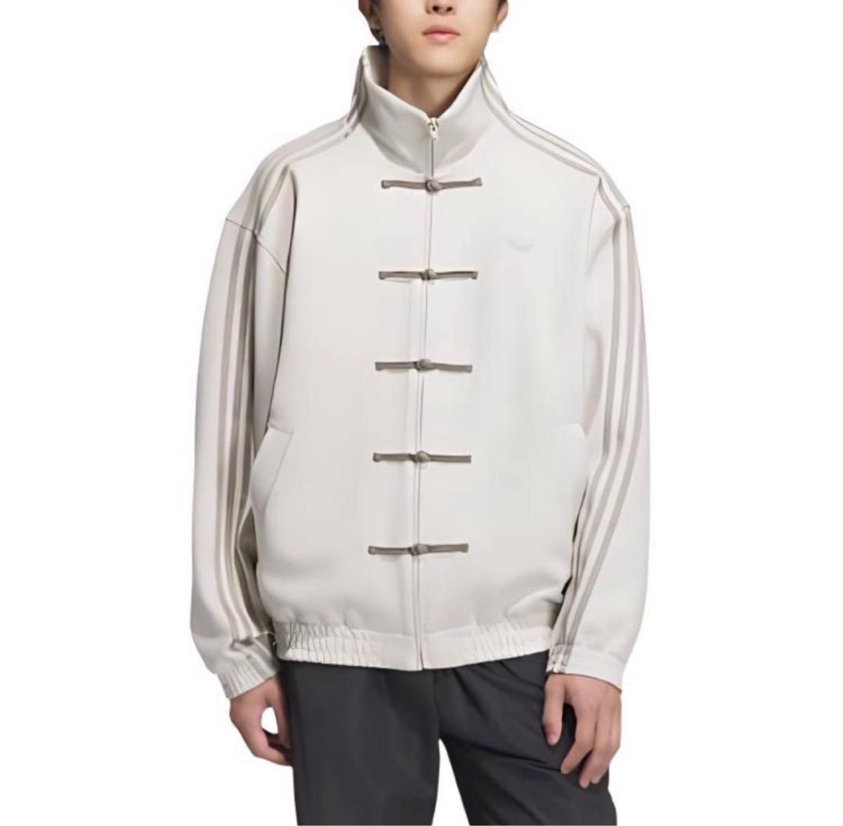 Adidas XXLサイズ 中国限定 巳年チャイナトラックジャケット ホワイト