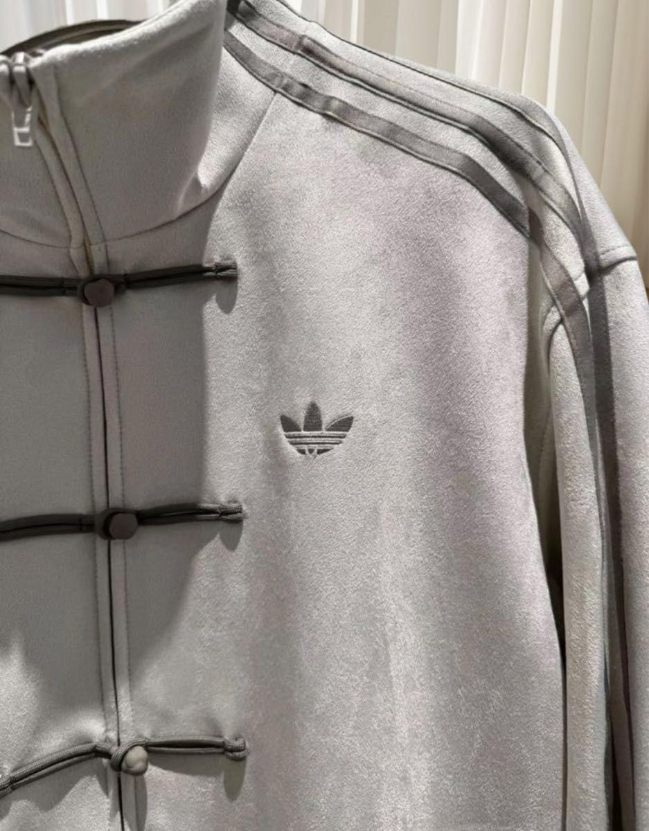Adidas XXLサイズ 中国限定 巳年チャイナトラックジャケット ホワイト
