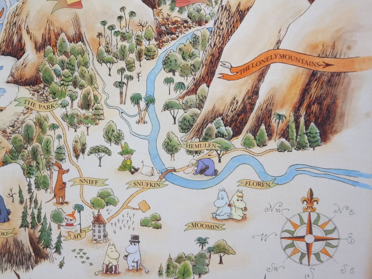 希少品 ムーミン ムーミン谷地図・Ⅰ 1000p｜Yahoo!フリマ（旧PayPay