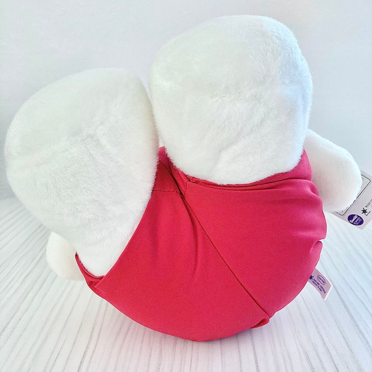 希少/美品 ぬいぐるみ (L) 当時物 レトロ ハローキティ オーバーオール