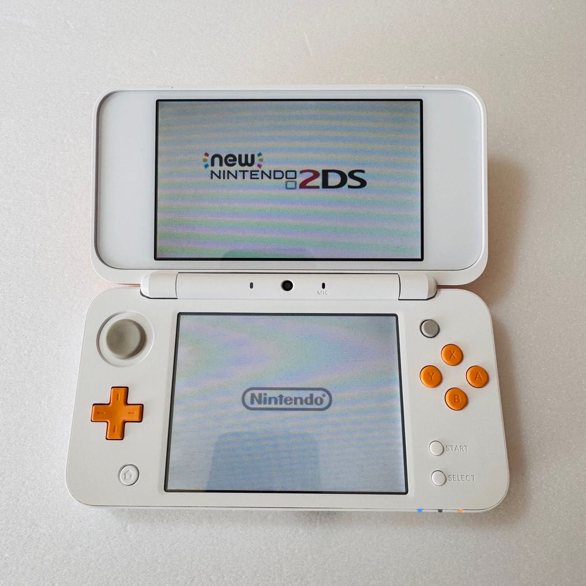 ほぼ未使用 Newニンテンドー2DS LL ホワイトオレンジ｜Yahoo!フリマ