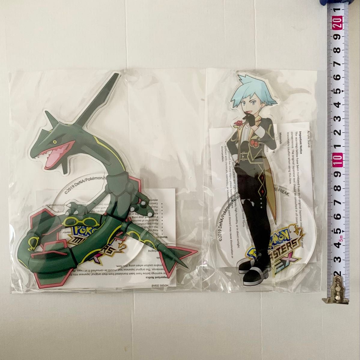 限定】ポケモンマスターズEX ダイゴ レックウザ アクスタ ポケマス