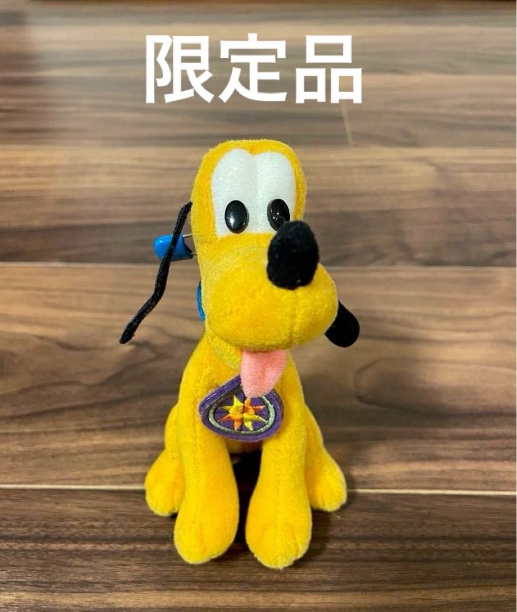 希少】TDS 東京ディズニーシー限定 プルート ぬいぐるみバッジ