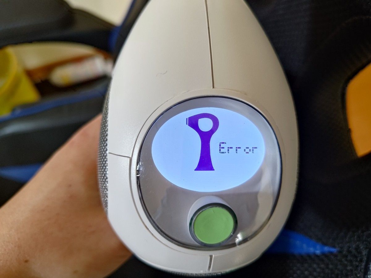 トリア パーソナルレーザー脱毛器 tria 4X beauty ジャンク エラー表示