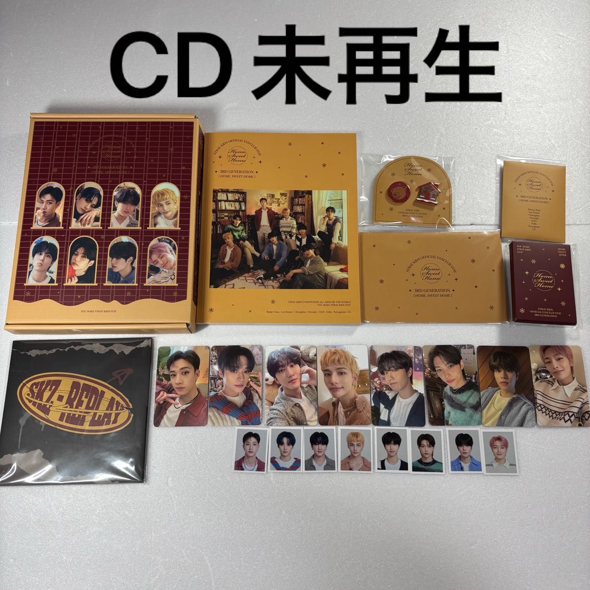 Stray Kids SKZ-REPLAY CD 3期 トレカ 証明写真 ウェルカムキット 本国