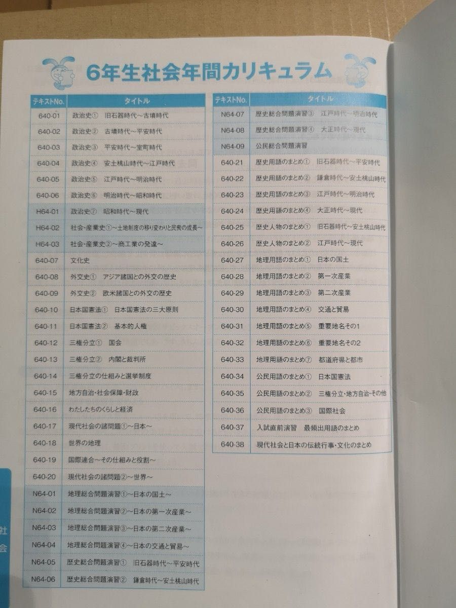 SAPIX 2023年 6年 社会 テキスト デイリーサピックス + 土特 weekly