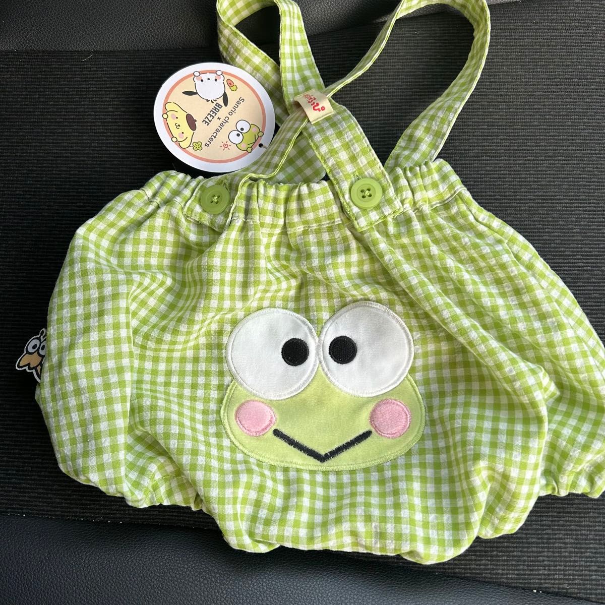 BREEZE サンリオ サス付きおしりモチーフブルマ サロペット けろっぴ