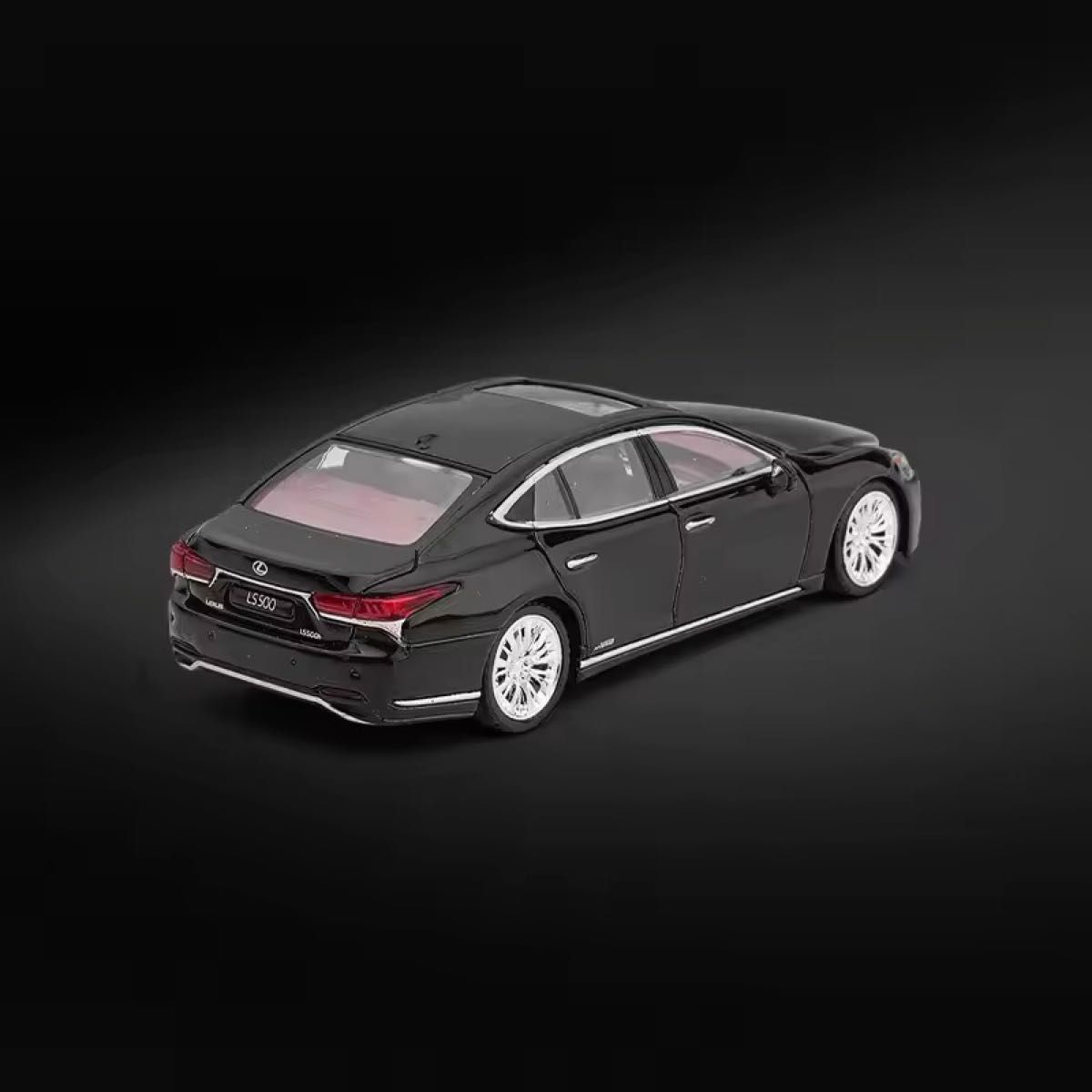 1/64 レクサス LEXUS LS500h ミニカー ブラック 日本未発売 新品