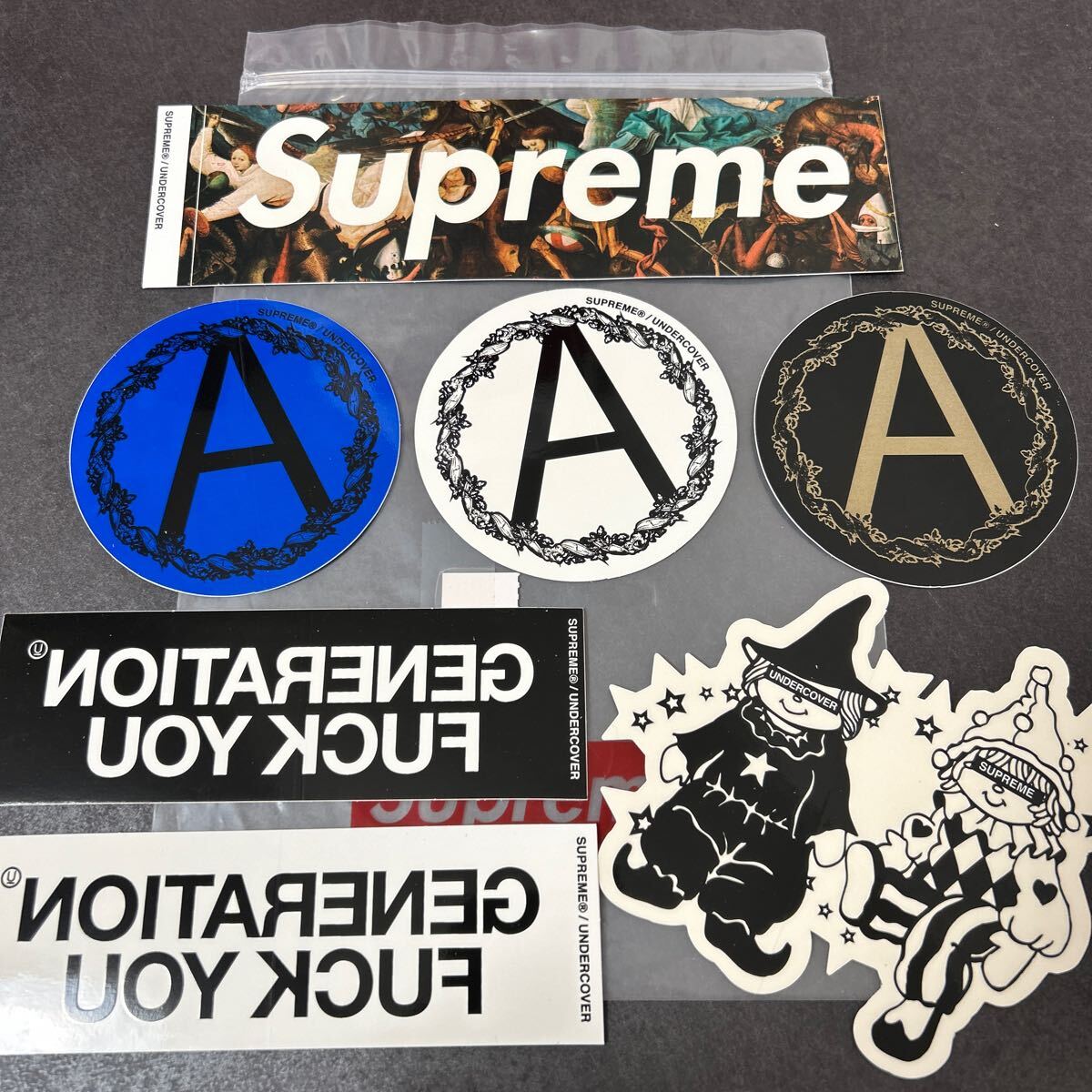 Supreme】UNDERCOVER ステッカー セット 16aw 激レア / アンダーカバー