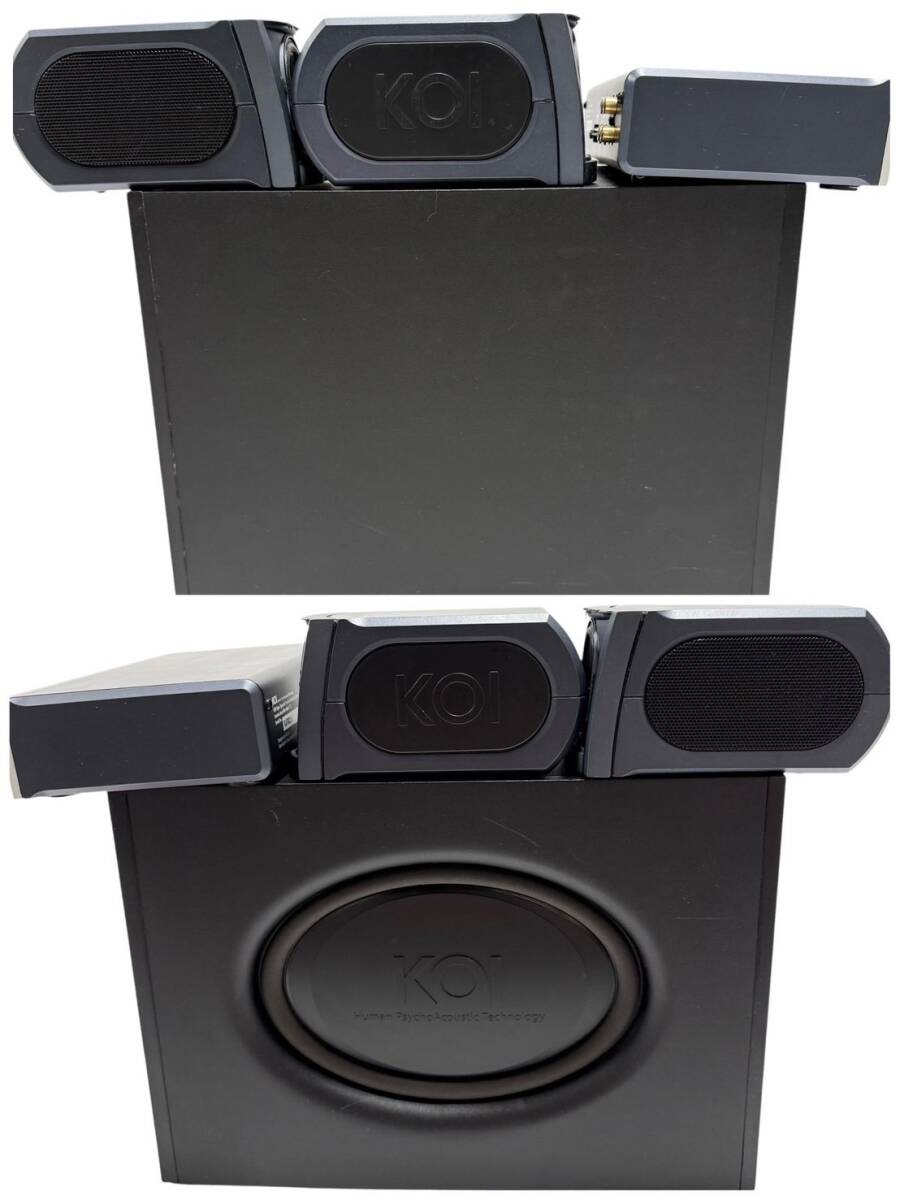 KOI Type 2a 付属品全揃いKOI システム パワーアンプ＆スピーカー