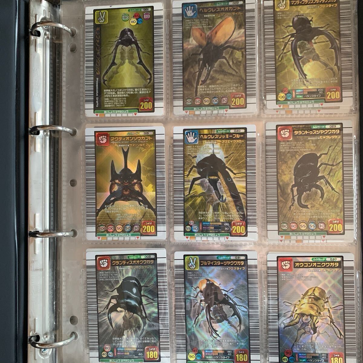 Yahoo!オークション - 甲虫王者ムシキング カードまとめ売り 34種