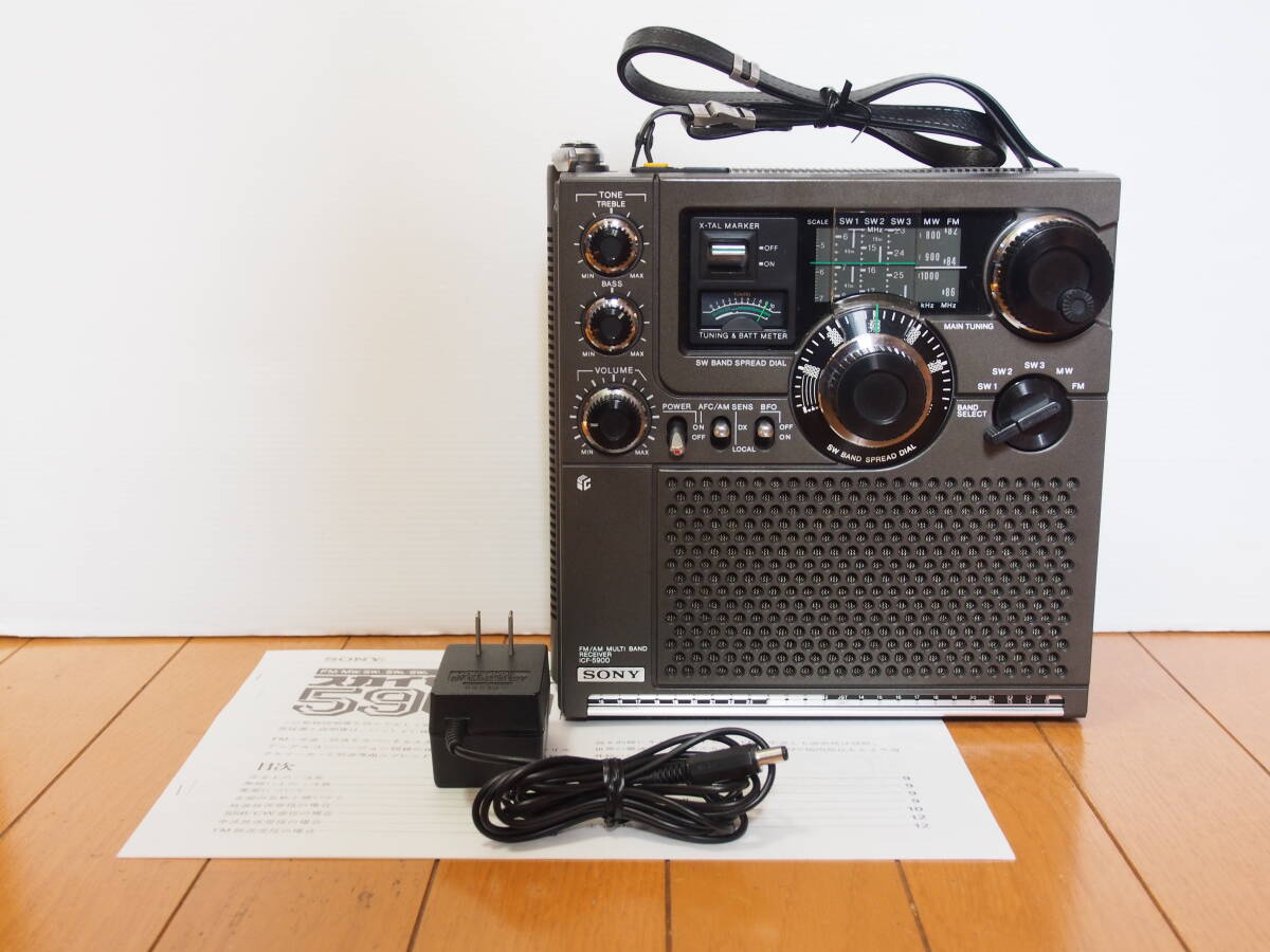 Yahoo!オークション - SONY ICF-5900 スカイセンサー 後期型 メンテナ