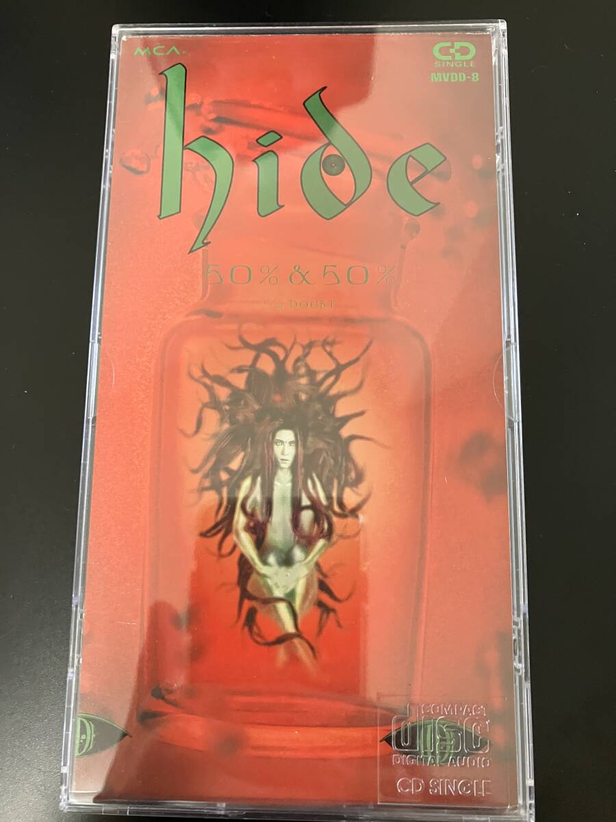 hide(X JAPAN)「50%&50%」 8cmシングルCD 音楽CD 良好品 中古｜Yahoo