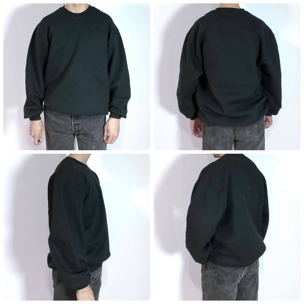 美品 90s 00s RUSSELL ATHLETIC ラッセル アスレチック XLT ブラック