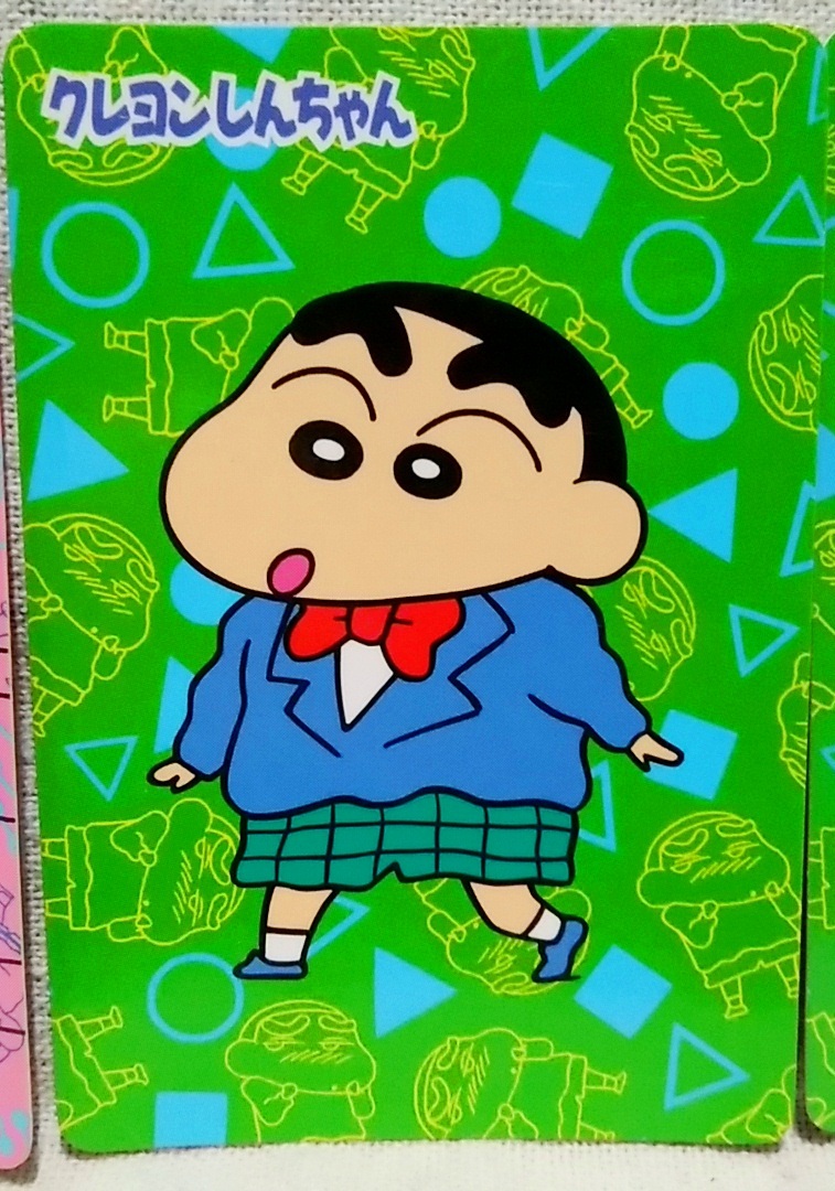 平成 レトロ 当時物 バンプレスト 1994 バンプレカード クレヨン