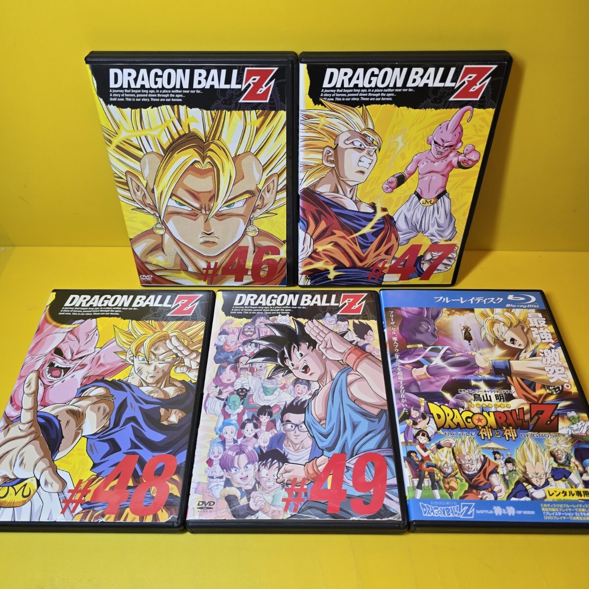 新品ケース交換済みドラゴンボールZ【DVD】全49巻+神と神 全50巻セット