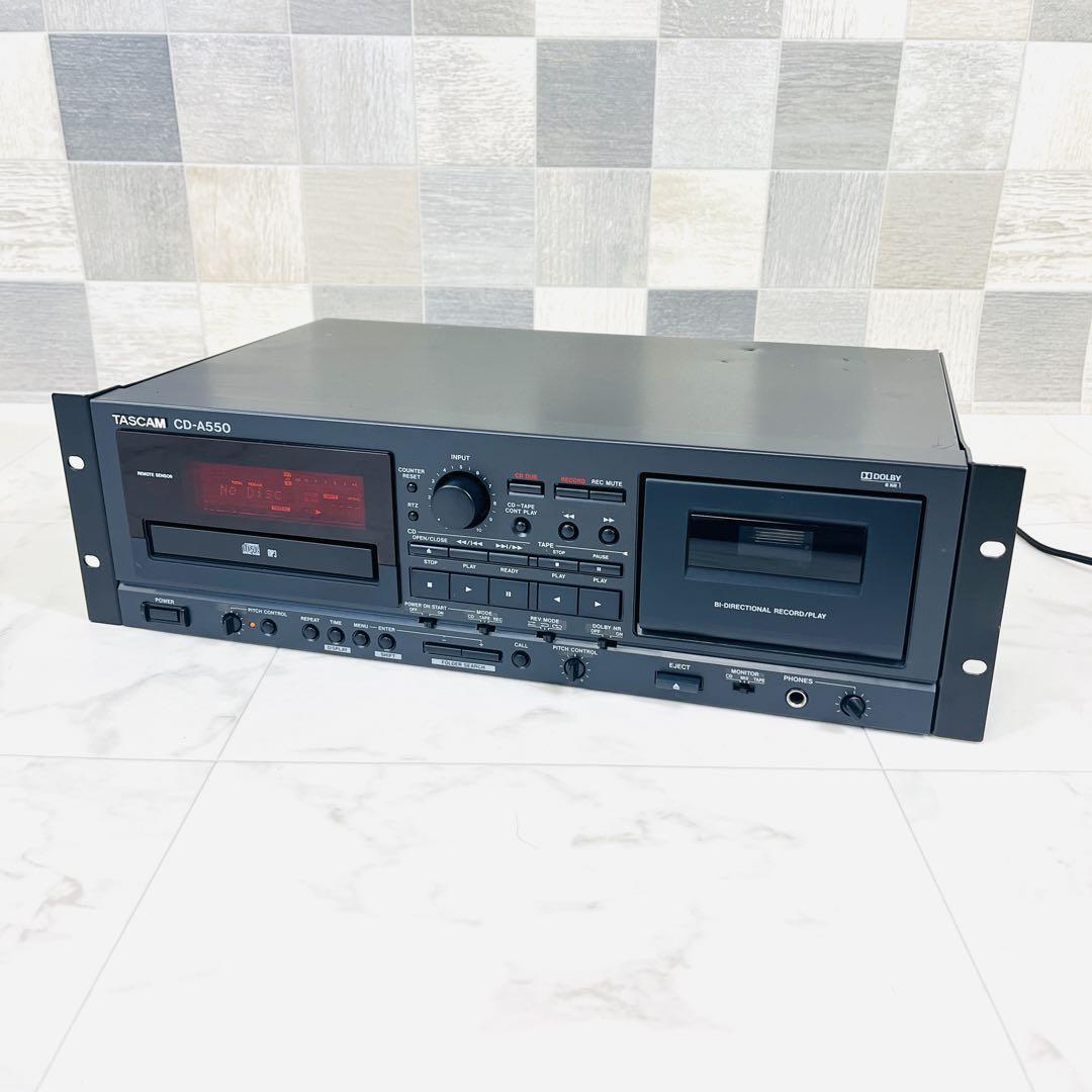 ラジオ・コンポ TASCAM CD-A550 No.2 Tascam CD-A550 CD/Cassette