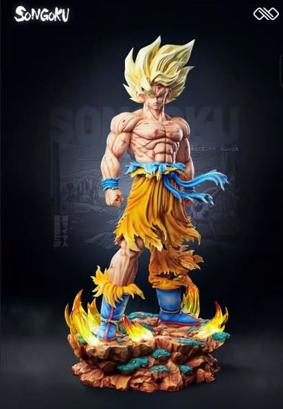 ドラゴンボール 孫悟空 ガレキ ガレージキット スタチューX①②⑦