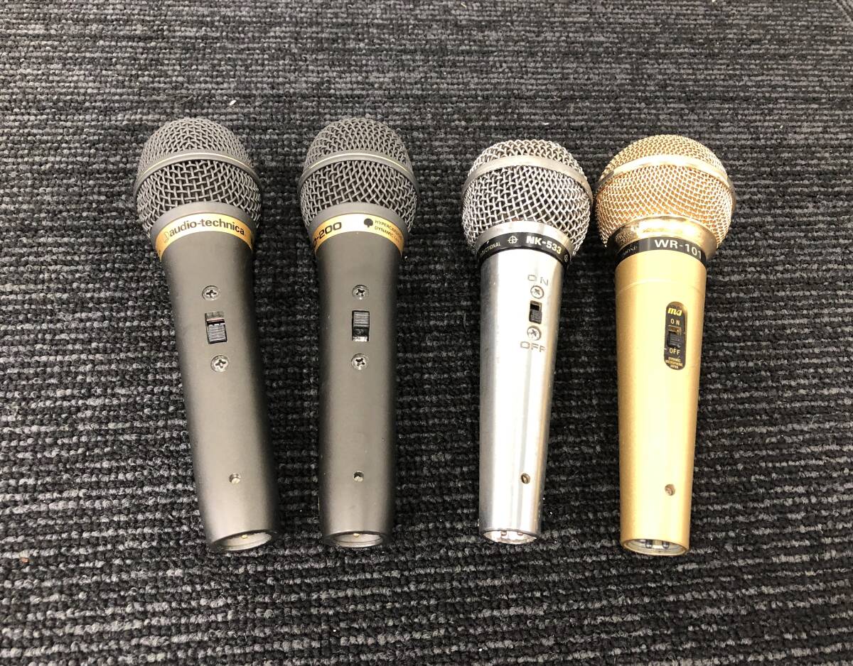audio-technica PRO-200 ダイナミックマイク 2本セット 【公式通販】