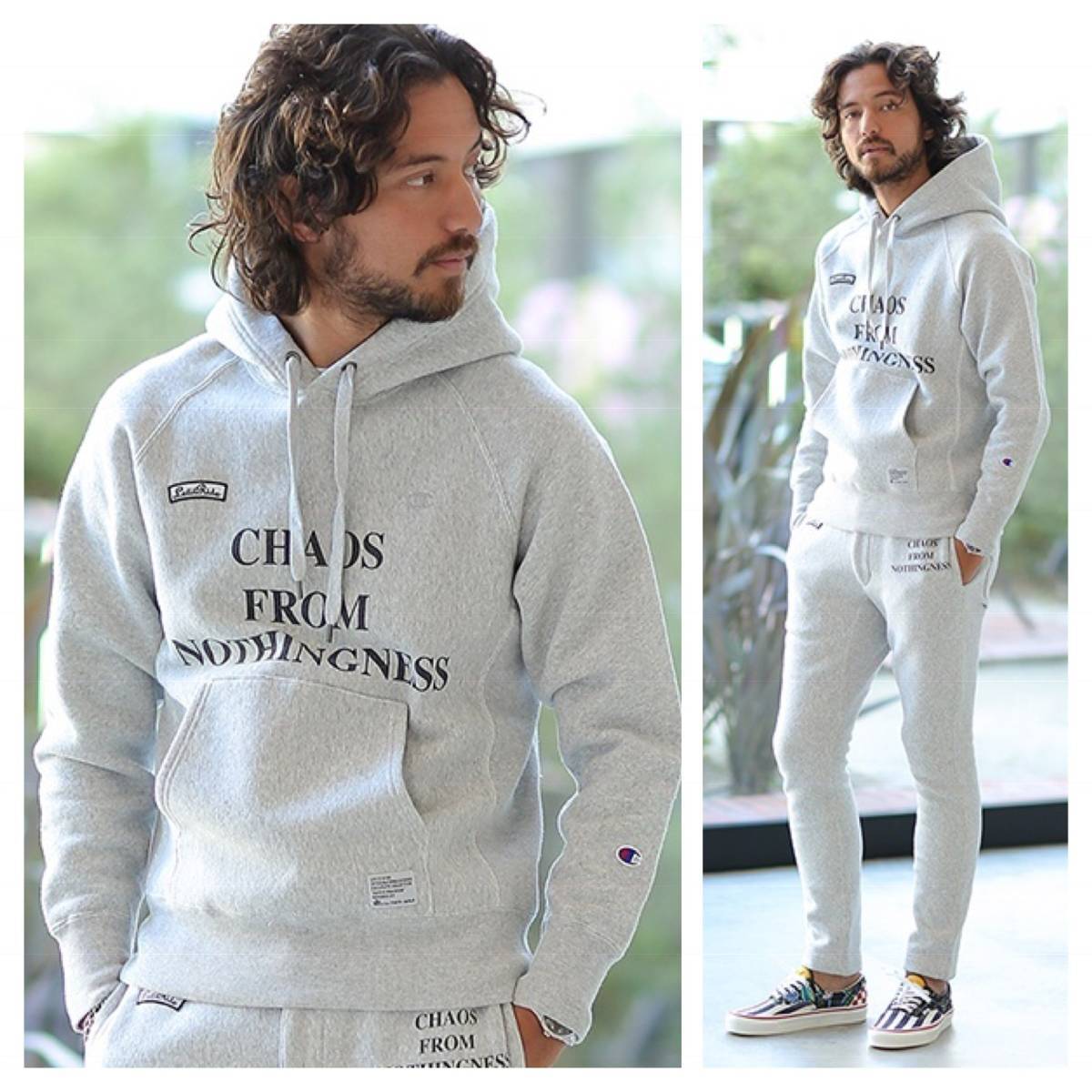 Championチャンピオン別注×nano・universeナノユニバース×Let it Ride