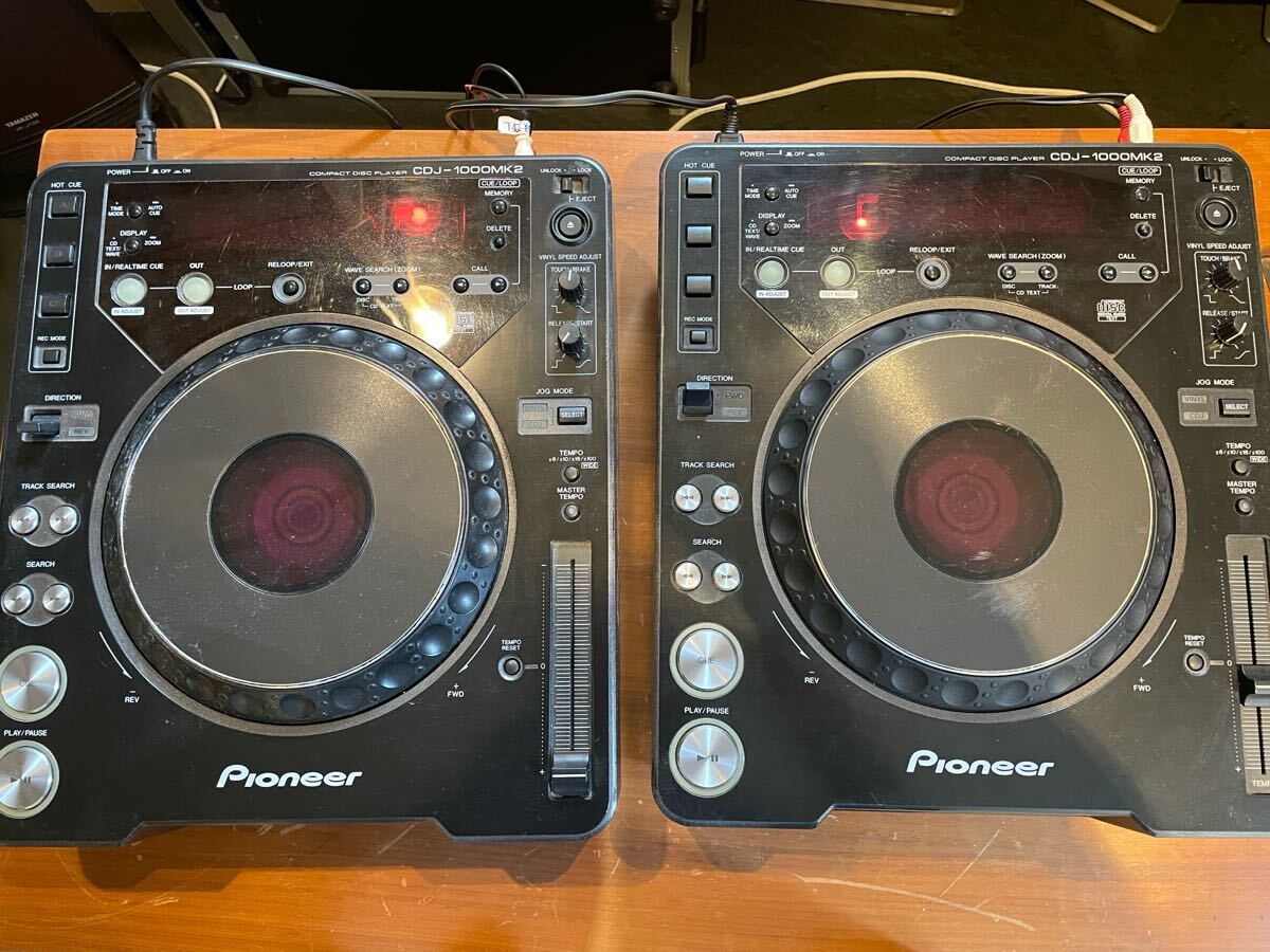 週末値下げ！Pioneer CDJ-1000Mk2 PIONEER CDJ-1000MK2 (2台セット