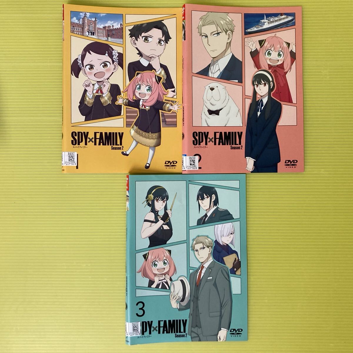 SPY×FAMILY スパイファミリー シーズン2 3巻全巻セット 管理番号12135
