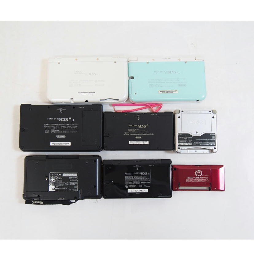 1円 ジャンク Nintendo ニンテンドー/ゲーム機8点セット/71